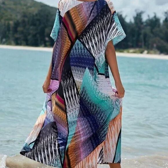 New SWIMSUIT Cover Up for Women Multi Color - Picture 6 of 7